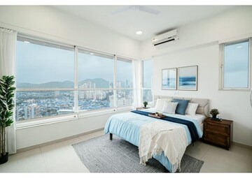 Bedroom in 2 BHK Apartment at The Advantage Raheja Brookhaven, Andheri East – for Rent