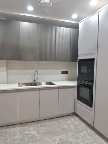 Kitchen in 3 BHK Apartment at Sarvapriya Vihar – for Rent