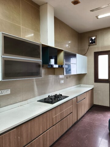 Kitchen in 4 BHK Builder Floor at Panchsheel Park – for Rent
