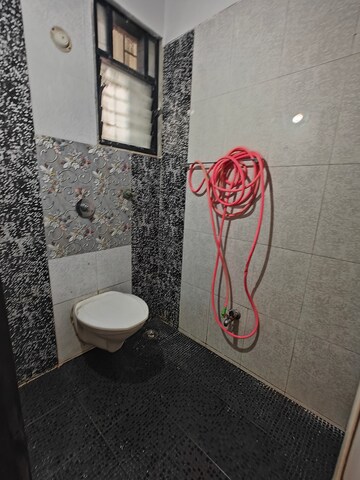 Bathroom in 2 BHK Apartment at Platinum Balaji Kalash, Nerul – for Rent