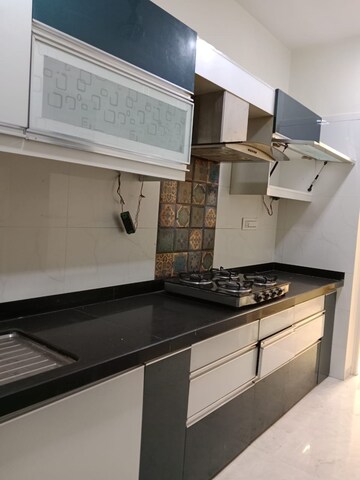 Kitchen in 2.5 BHK Apartment at Siddhachal Apartment 8, Vasant Vihar – for Rent
