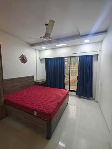 Bedroom in 2 BHK Apartment at Gahlot Majesty and Avenue CHS, Seawoods – for Rent