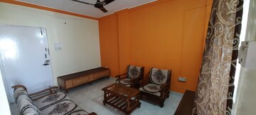 Living Room in 1 BHK Apartment at BU Bhandari Acolade, Kharadi – for Rent