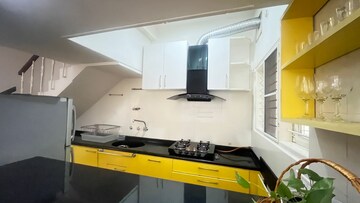 Kitchen in 3 BHK Builder Floor at Hsr Layout – for Rent