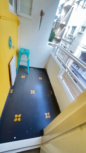 Staircase in 3 BHK Builder Floor at Hsr Layout – for Rent