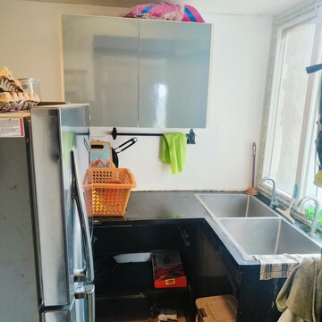 Kitchen in 3 BHK Apartment at SJR Blue Waters, Off Sarjapur Road – for Rent
