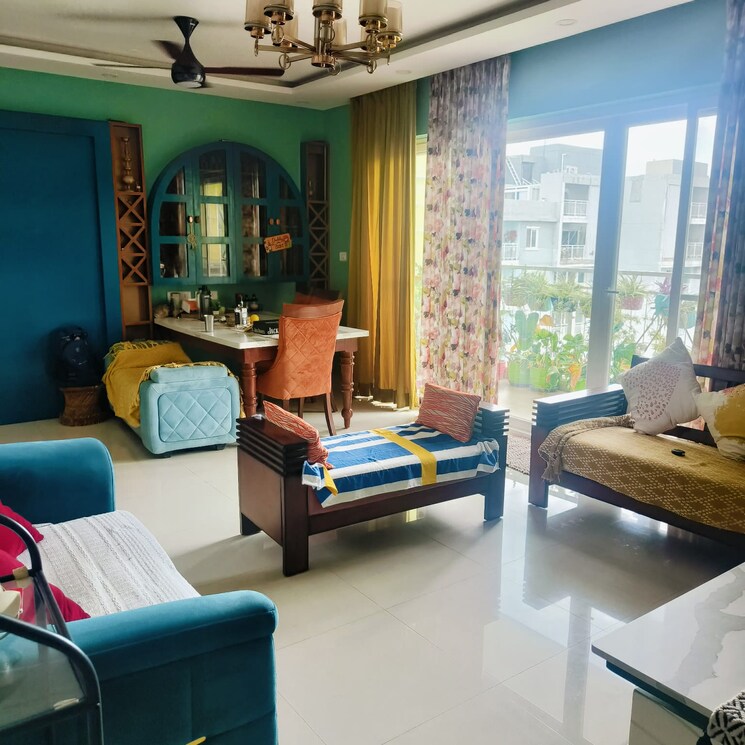Living Room, sjr-blue-waters 3 Bedroom 1715 Sq.Ft. Apartment In Off Sarjapur Road Bangalore 9052689