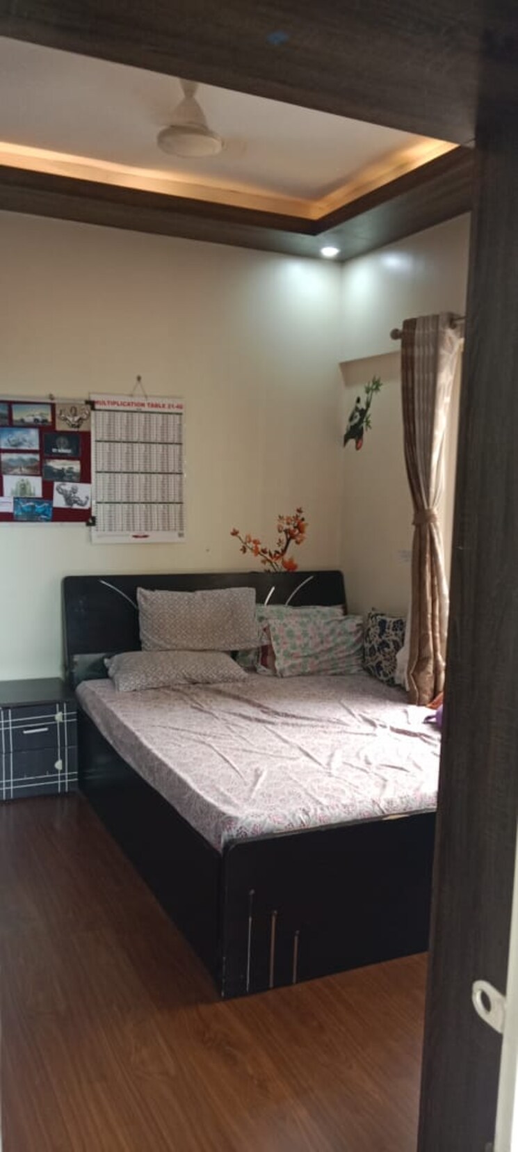 Bedroom, greenland-society 2 Bedroom 800 Sq.Ft. Apartment In Pimple Saudagar Pune 9052697