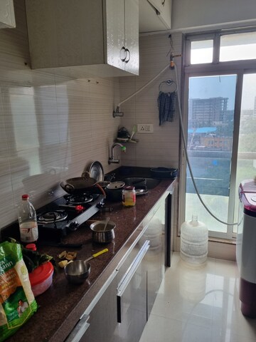 Kitchen in 1 BHK Apartment at Crescent Solitaire, Sakinaka – for Rent