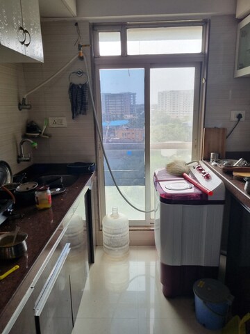 Kitchen in 1 BHK Apartment at Crescent Solitaire, Sakinaka – for Rent