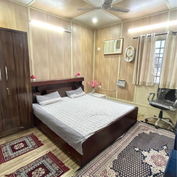 Bedroom in 1 BHK Builder Floor at Malviya Nagar – for Rent