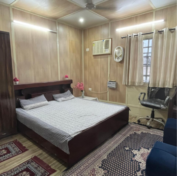 Bedroom in 1 BHK Builder Floor at Malviya Nagar – for Rent