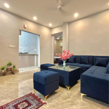 Bedroom in 1 BHK Builder Floor at Malviya Nagar – for Rent