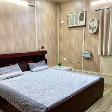 Bedroom in 1 BHK Builder Floor at Malviya Nagar – for Rent