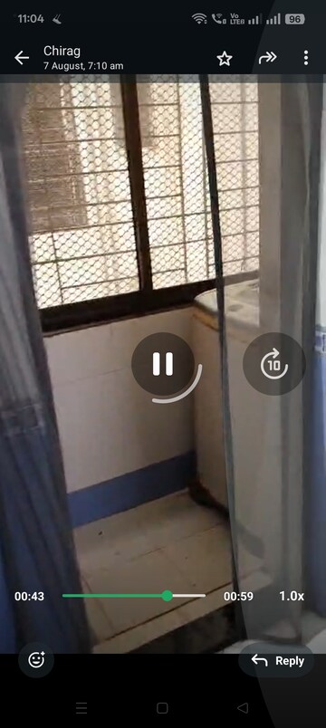 Bathroom in 1 BHK Apartment at Ashok Vihar CHS, Marol – for Rent