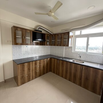 Kitchen in 3 BHK Apartment at Ramky One Kosmos, Nallagandla – for Rent