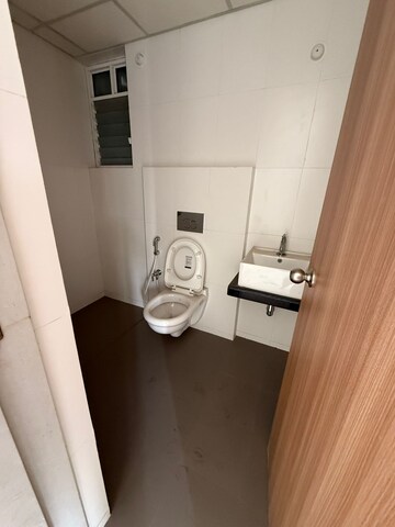 Bathroom in 1.5 BHK Apartment at Godrej Emerald, Ghodbunder Road – for Rent