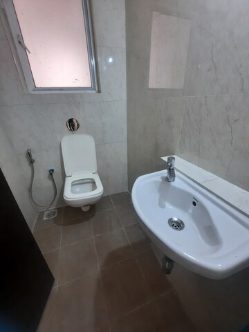 Bathroom in 1 BHK Apartment at Puranik Hometown Phase II, Ghodbunder Road – for Rent