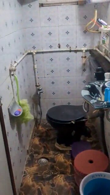 Attached Bathroom in 1 BHK Apartment at Ideal Home CHS, Mumbra – for Sale