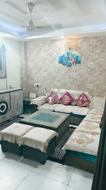 Living Room in 2 BHK Builder Floor at Pahar Ganj – for Sale