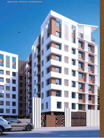 3 BHK Apartment – Exterior View View at RA Signature Living, Tiljala - for Sale