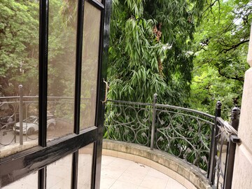 Balcony in 4 BHK Builder Floor at Boutique Residential Apartments A 3 2, Vasant Vihar – for Rent