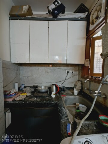 Kitchen in 1 BHK Builder Floor at Govindpuri – for Rent