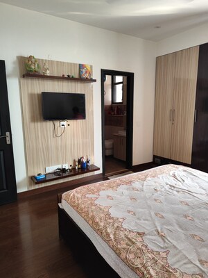 Bedroom in 3 BHK Apartment at Golden Sand Apartments, Dhakoli – for Sale