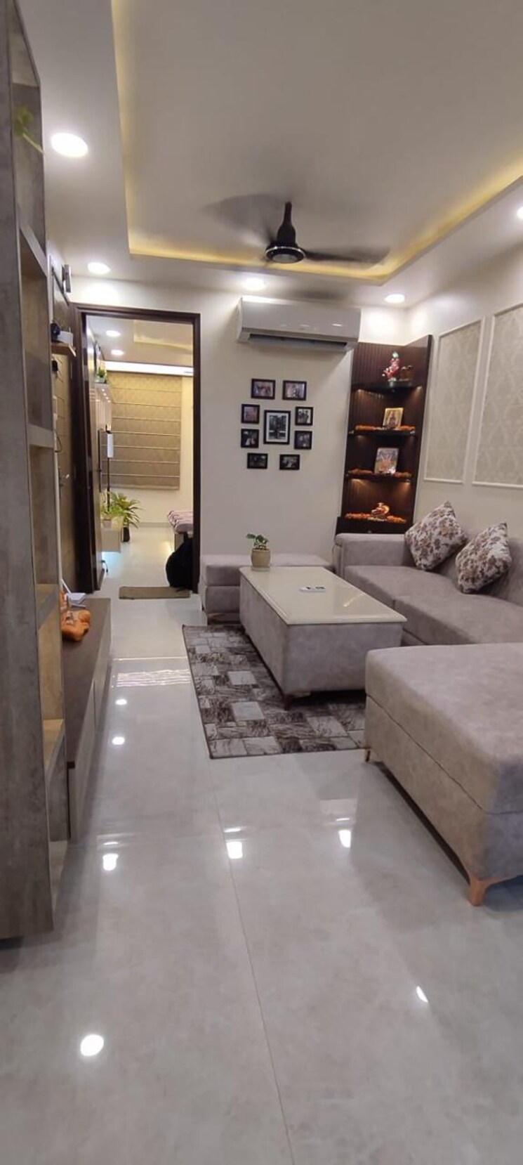 Living Room, jahaz-apartments 2 Bedroom 1000 Sq.Ft. Apartment In Paschim Vihar Delhi 9052894