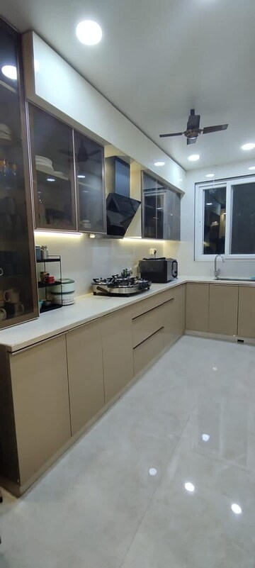 Kitchen in 2 BHK Apartment at Jahaz Apartments, Paschim Vihar – for Rent