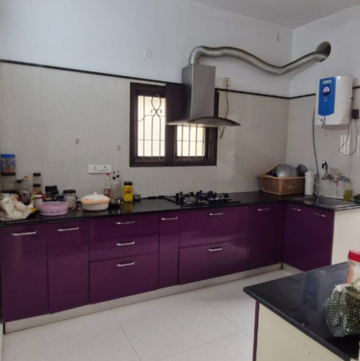 Kitchen in 4 BHK Builder Floor at Kondapur – for Rent