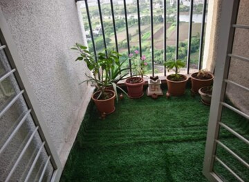 Balcony in 3 BHK Apartment at Moshi – for Rent
