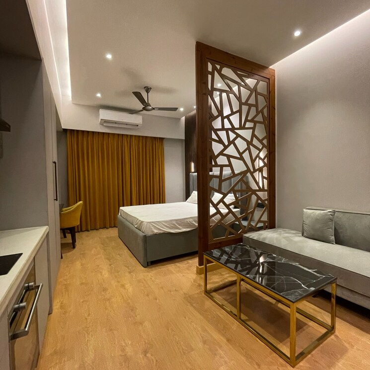 Living Room, galaxy-blue-sapphire-plaza Studio 650 Sq.Ft. Apartment In Haibatpur Greater Noida 9052928