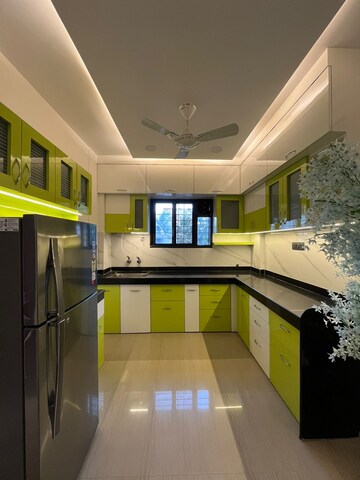 Kitchen in 2 BHK Apartment at Tirupati Campus, Tingre Nagar – for Rent