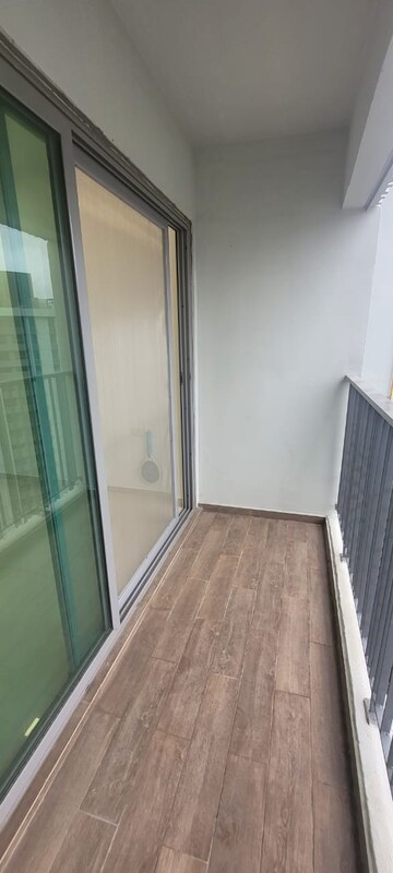 Balcony in 3 BHK Apartment at Kalpataru Immensa, Kolshet Road – for Rent