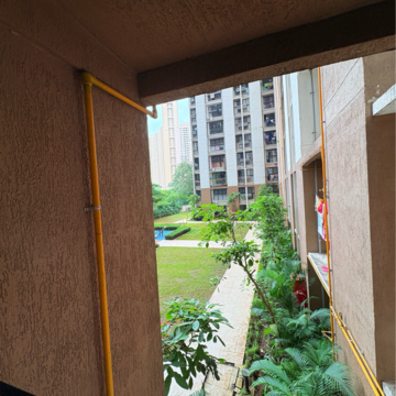 Balcony in 1 BHK Apartment at Lodha Quality Home Tower 2, Saket Complex – for Rent