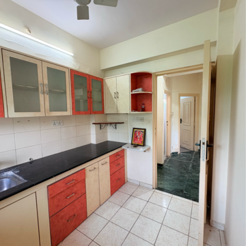 Kitchen in 1 BHK Apartment at Hiranandani Estate Canosa, Patlipada – for Rent