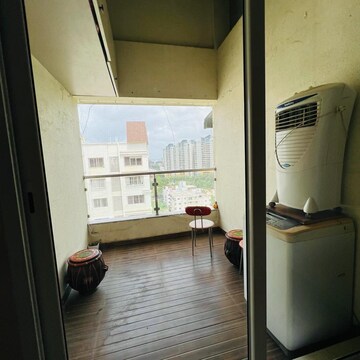 Terrace in 2 BHK Apartment at Kumar Picasso, Hadapsar – for Rent