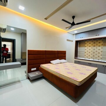 Bedroom in 2 BHK Apartment at Kumar Picasso, Hadapsar – for Rent