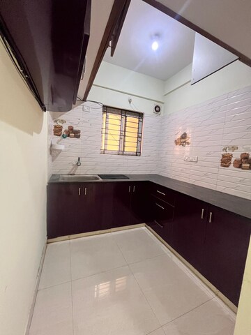 Kitchen in 1 BHK Builder Floor at Koramangala – for Rent