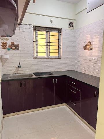 Kitchen in 1 BHK Builder Floor at Koramangala – for Rent