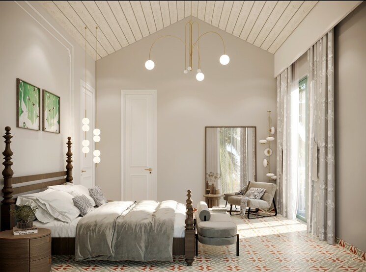 Bedroom, candolim 5 Bedroom 500 Sq.Mt. Villa In Candolim Goa 9053025