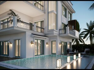 Staircase in 5 BHK Villa at Candolim – for Sale