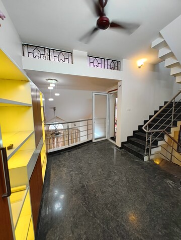 Staircase in 3 BHK Independent House at Indiranagar – for Rent