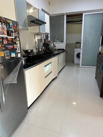 Kitchen in 3 BHK Apartment at Amanora Aspire Towerss, Hadapsar – for Rent