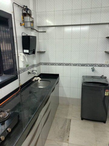 Kitchen in 2 BHK Apartment at Lok Raunak B CHS, Marol – for Rent
