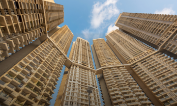 4 BHK Apartment – Exterior View View at L&T Crescent Bay T2, Parel - for Sale
