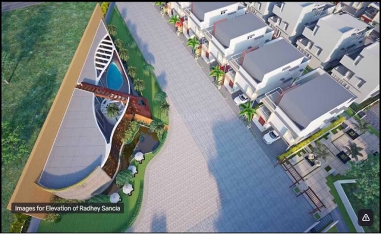 Master Plan, radhey-sancia 3 Bedroom 3399 Sq.Ft. Villa In Tellapur Hyderabad 9053125