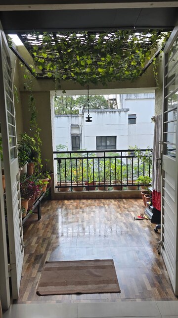 Balcony in 2 BHK Apartment at Makwana & Sons Sahawas Society, Karve Nagar – for Sale