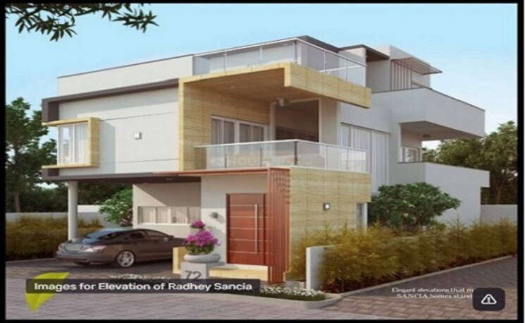 Exterior View, radhey-sancia 3 Bedroom 3399 Sq.Ft. Villa In Tellapur Hyderabad 9053162